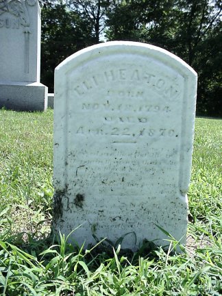 Eli Heaton grave