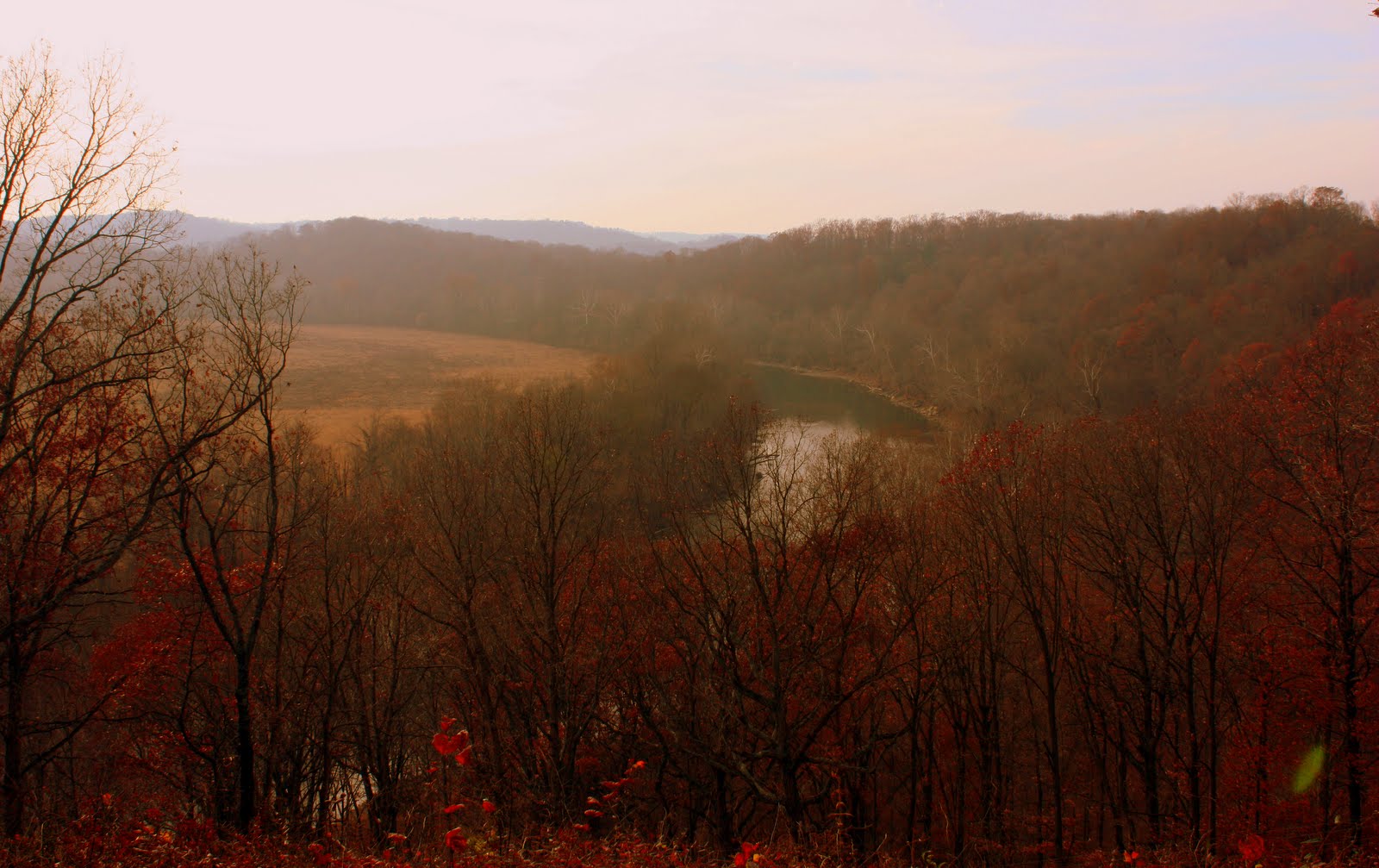 Shoals Indiana Overlook in Shoals Indiana